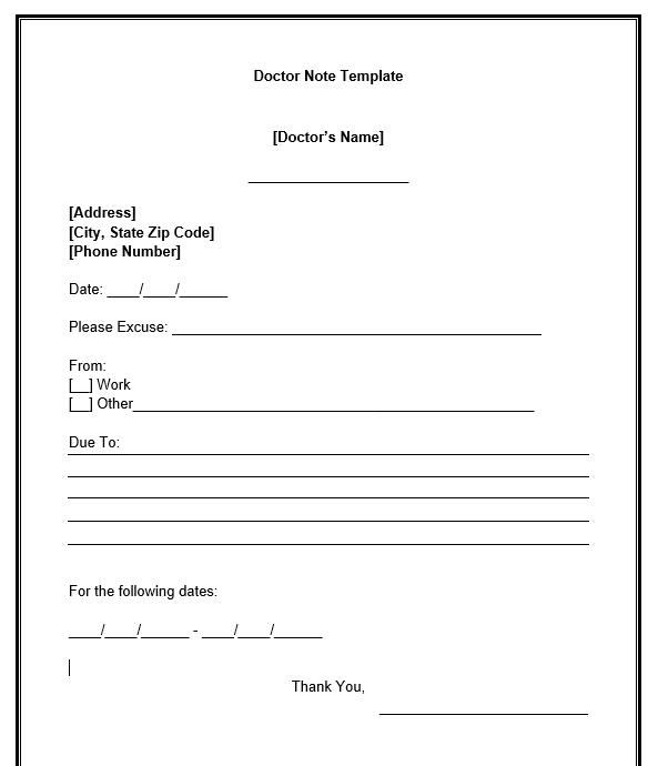 how-to-make-a-doctors-note-template