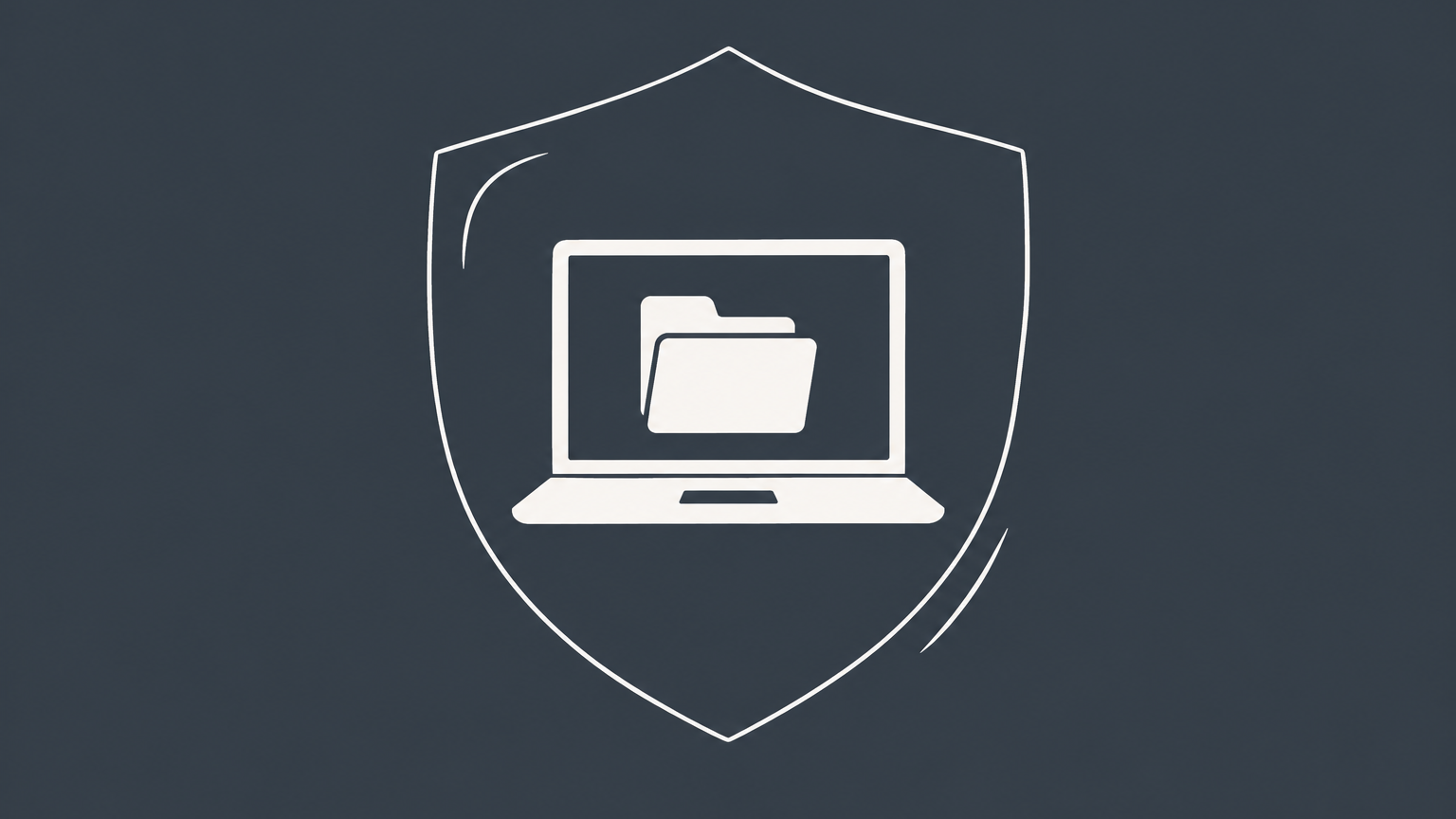 Flat illustration of a laptop and project folder separated from a personal wallet by a transparent container, representing a consulting LLC.