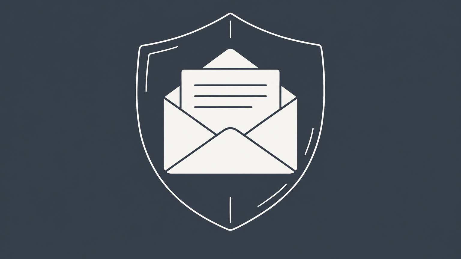 Flat illustration of a settlement envelope and contract protected by a transparent shield to represent the without prejudice meaning in law.