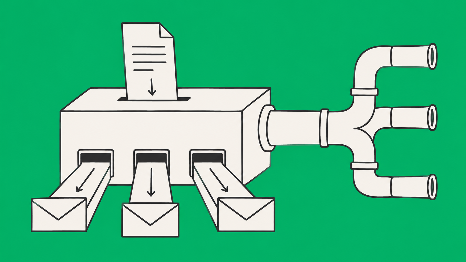 Flat illustration of a sealed corporate box separating company taxes from shareholder payment documents to explain whether C corps have K-1s.